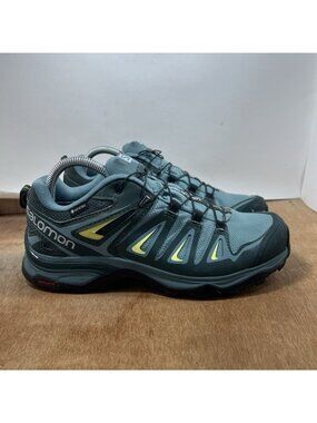 Salomon X Ultra GTX Women's Size 8 Trail Running Shoes Arctic Spruce